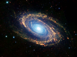 Spirlis galaxis - M81