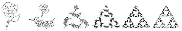 A Sierpinski-hromszg ellltsa klnbz kiindulsi brkbl